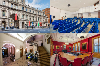 burlington house,lecture theatre, grand staircase and council room